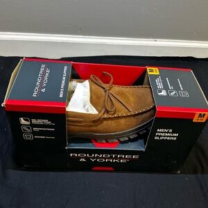 Roundtree & Yorke Men's Brown Loafers